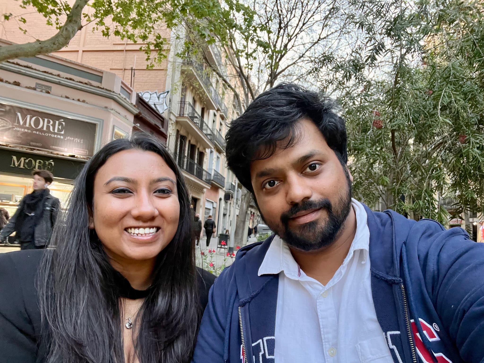 Couple in Europe