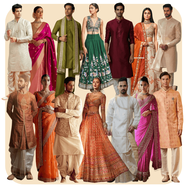Biye (Bengali Wedding) outfit inspiration