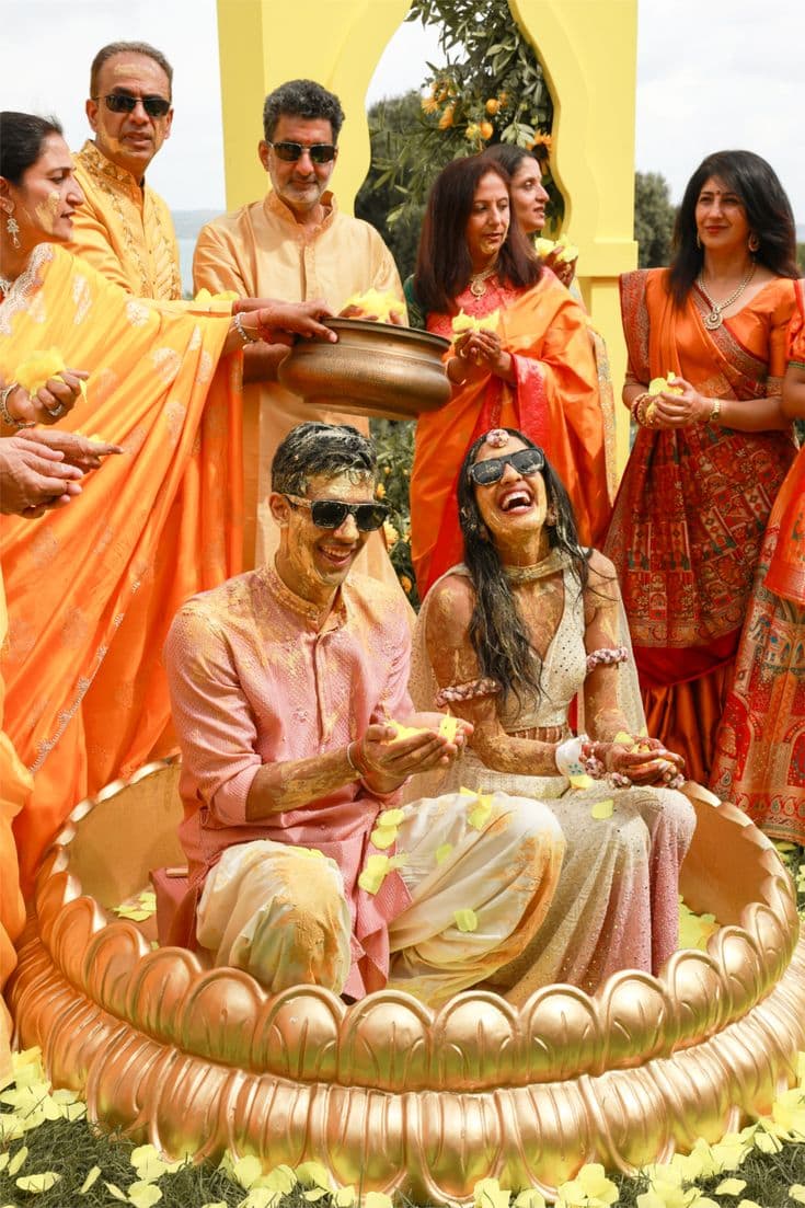 Turmeric application