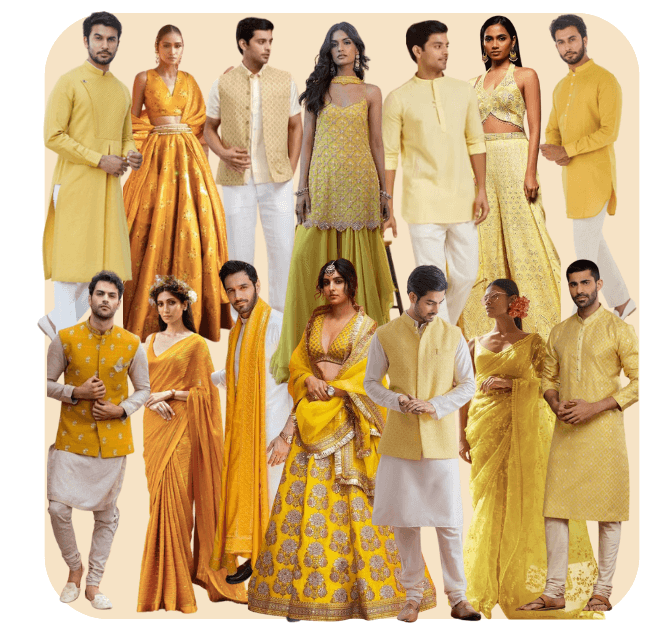 Gaye Holud (Haldi) outfit inspiration
